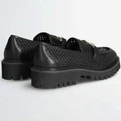 Liu-Jo Mocassins|Mocassins en Cuir Cora noirs