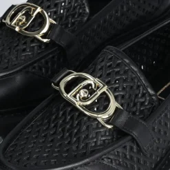 Liu-Jo Mocassins|Mocassins en Cuir Cora noirs