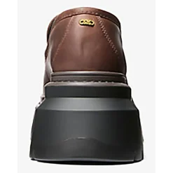 Michael Kors Chaussures Mocassins|Mocassins en Cuir Shiloh chocolat - Talon 7.6 cm