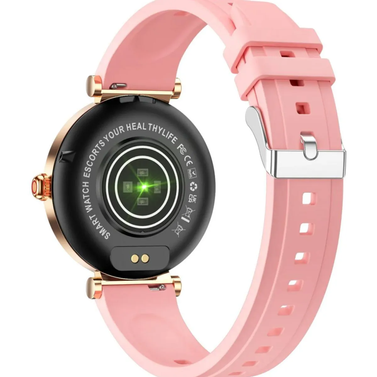 Inkasus Montres|Montre connectée Edition Platine rose