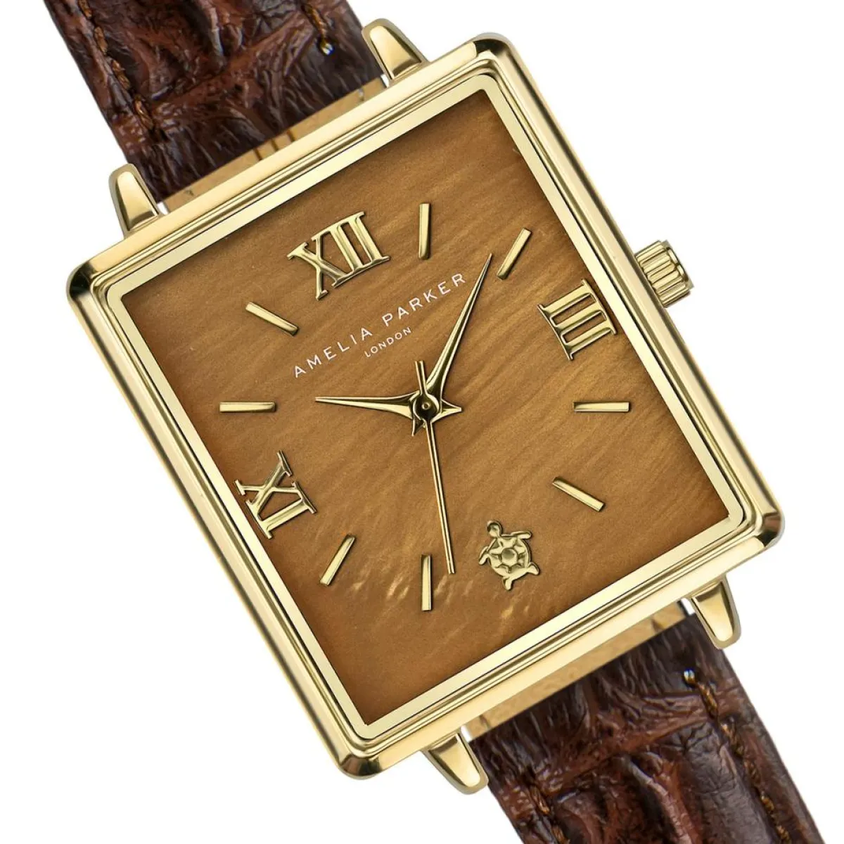 Amelia Parker Montres|Montre Femme Boracay en Cuir marron