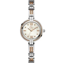Guess Collection Montres|Montre Femme Cable Bijou en Acier inoxydable rose doré/argenté
