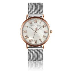 Amelia Parker Montres|Montre Femme Classique en Acier argentée