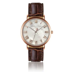 Amelia Parker Montres|Montre Femme Classique en Cuir marron