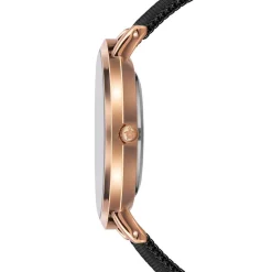 Amelia Parker Montres|Montre Femme Coral en Acier noire