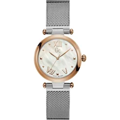 Guess Collection Montres|Montre Femme en Acier argenté/rose doré