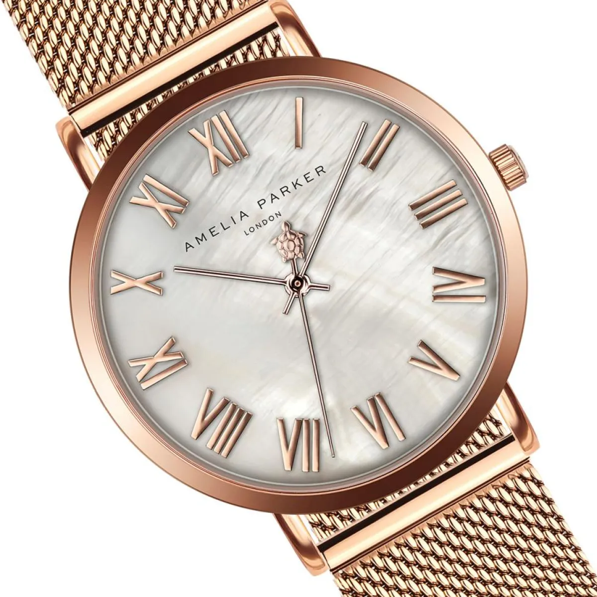 Amelia Parker Montres|Montre Femme en Acier Classique rose doré