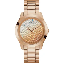 Guess Montres|Montre Femme en Acier Crush rose doré