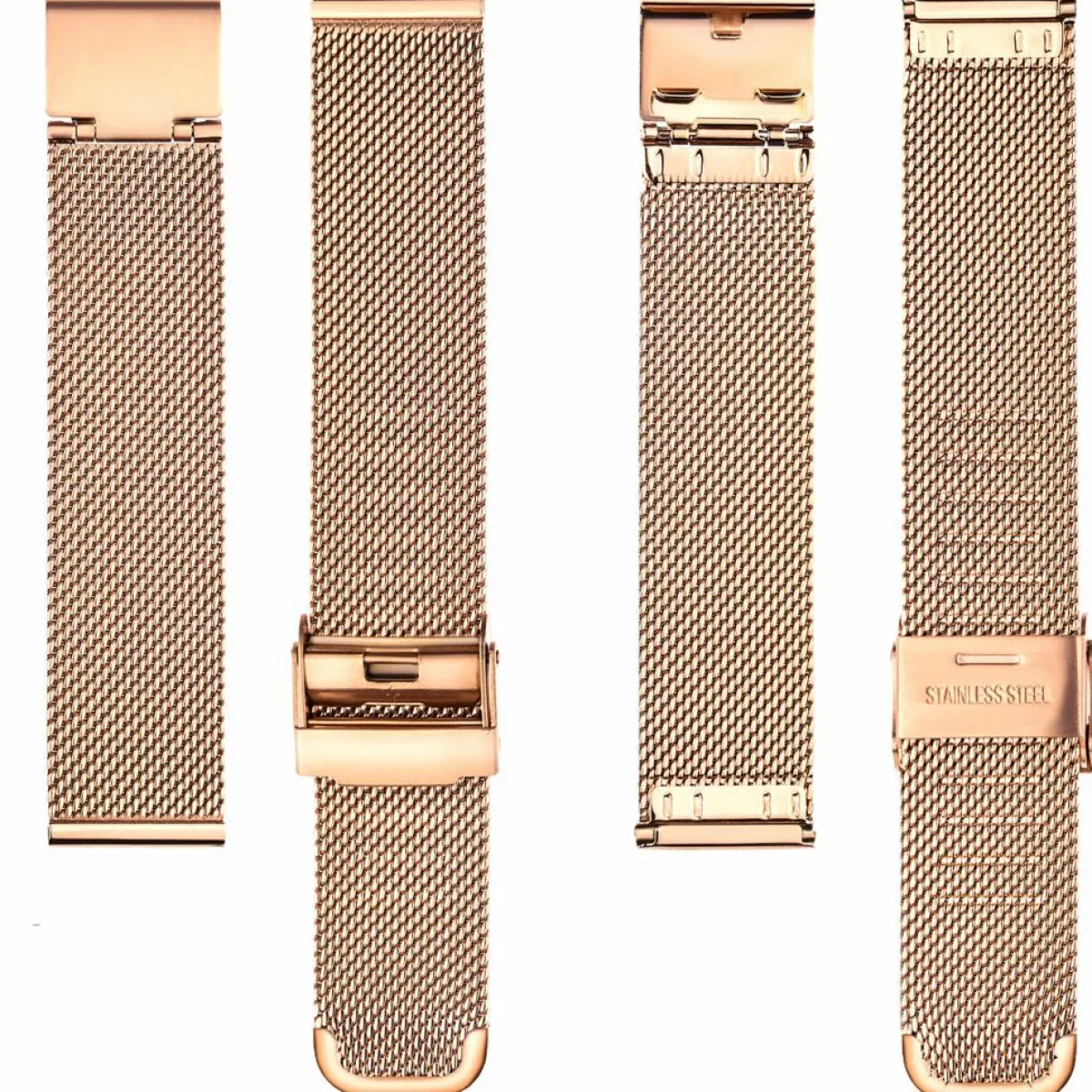 Amelia Parker Montres|Montre Femme en Acier Gold Plaza rose doré