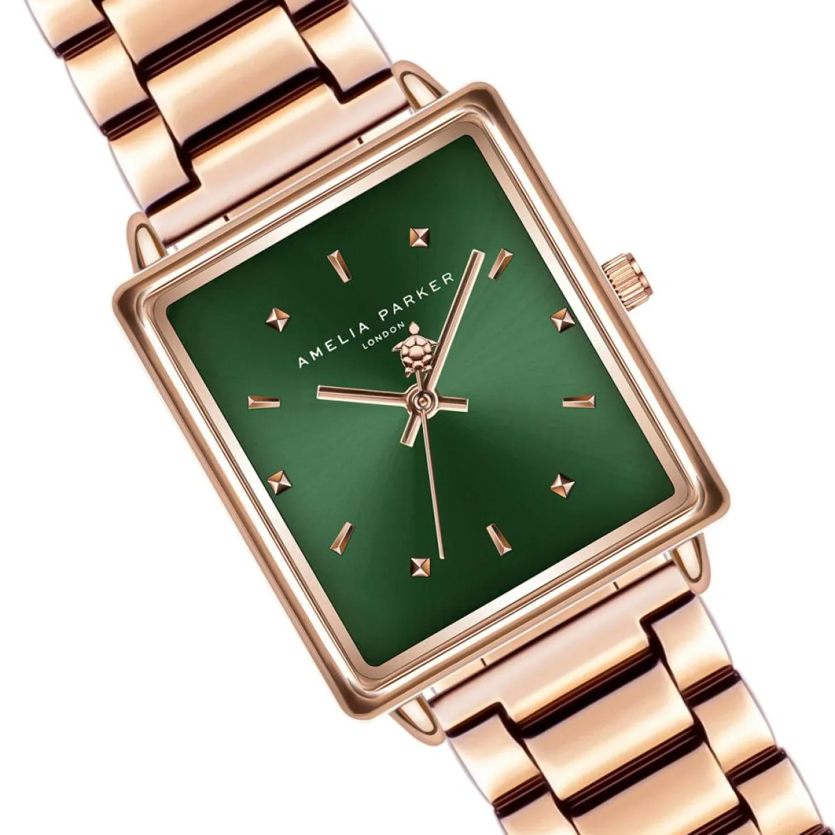 Amelia Parker Montres|Montre Femme en Acier Joyful Journey rose doré