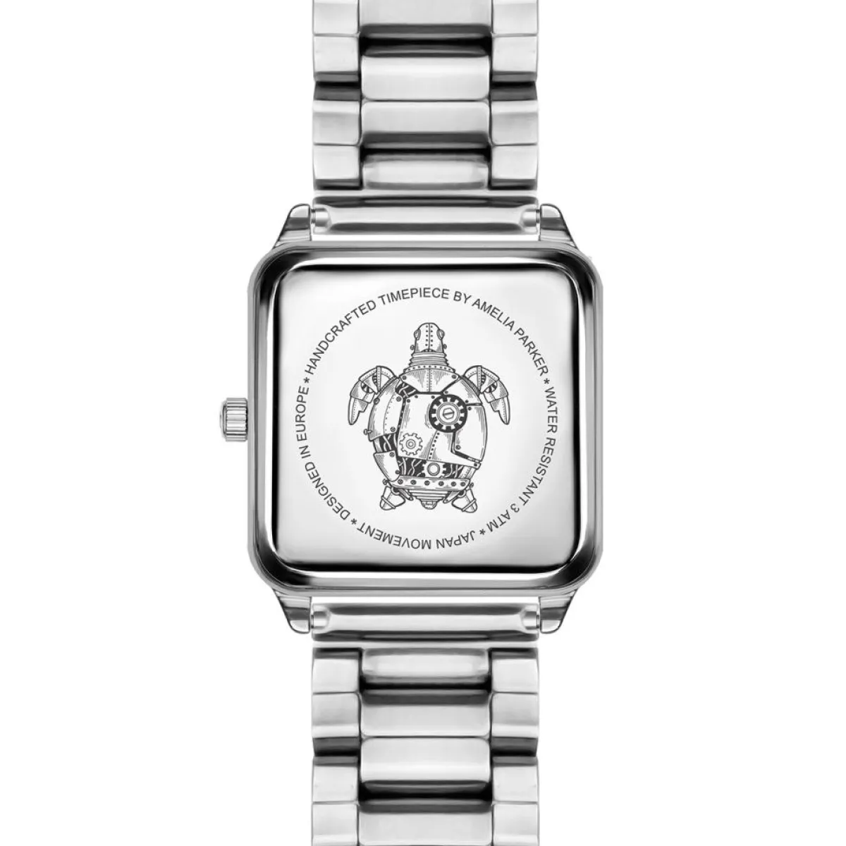 Amelia Parker Montres|Montre Femme en Acier Night Voyage argentée