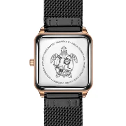 Amelia Parker Montres|Montre Femme en Acier Night Plaza noire