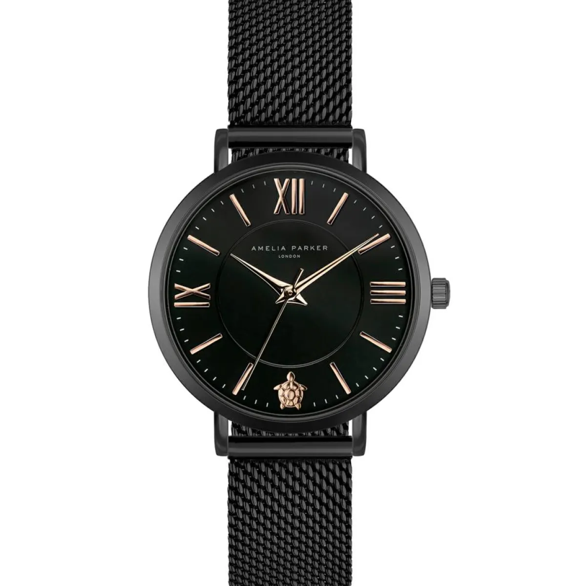 Amelia Parker Montres|Montre Femme en Acier Petite noire