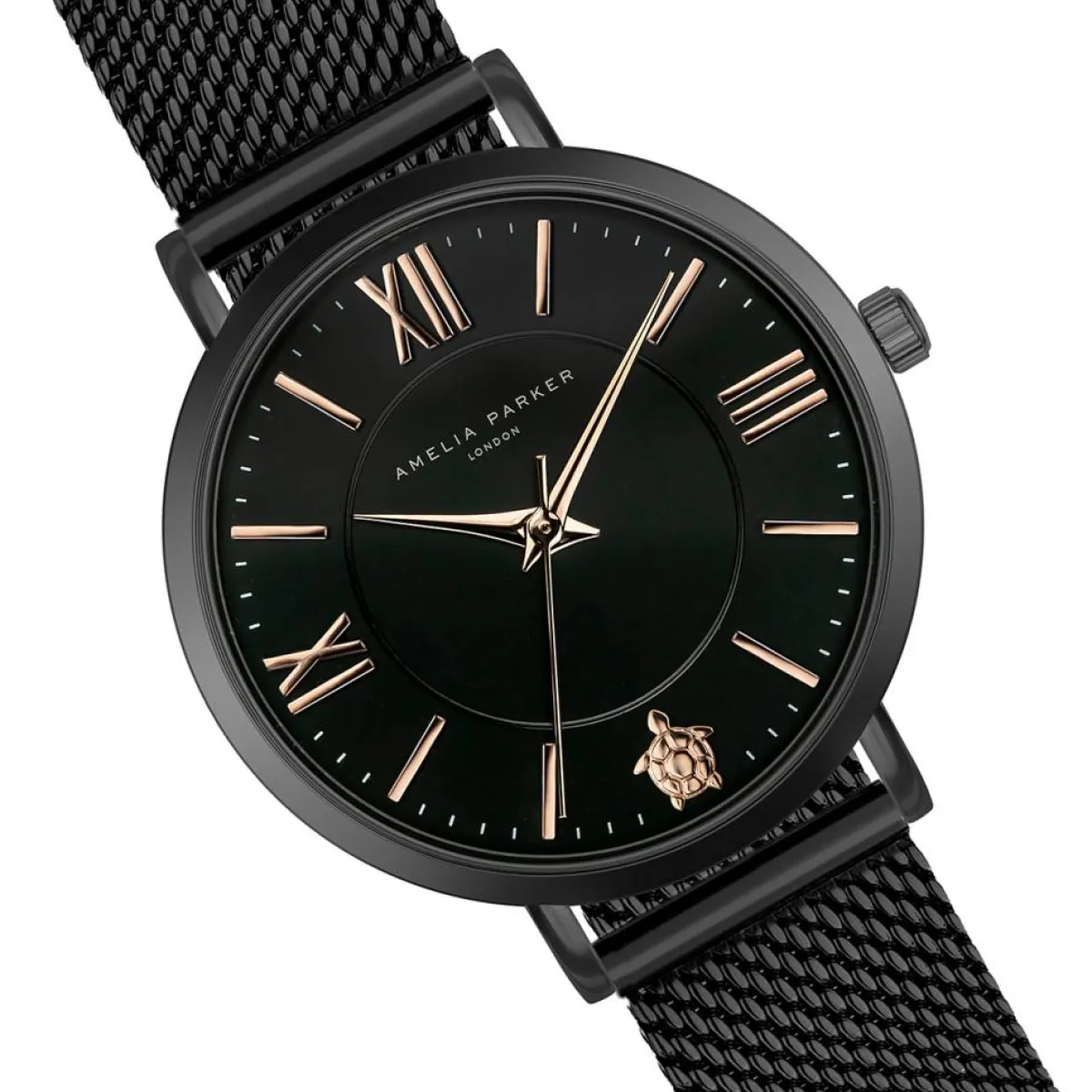 Amelia Parker Montres|Montre Femme en Acier Petite noire