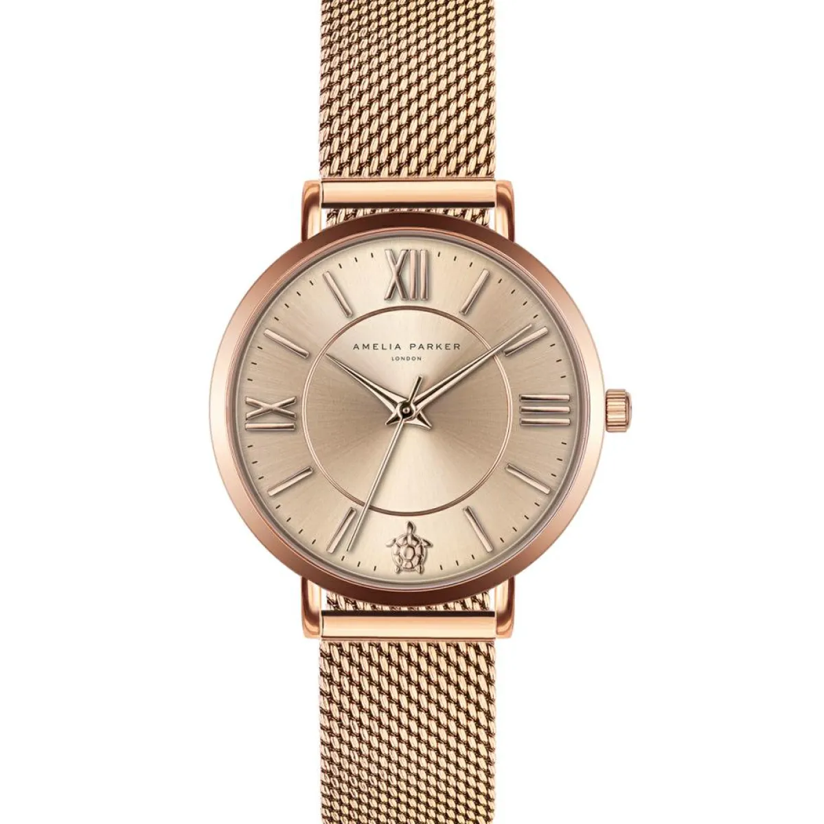 Amelia Parker Montres|Montre Femme en Acier Petite rose doré
