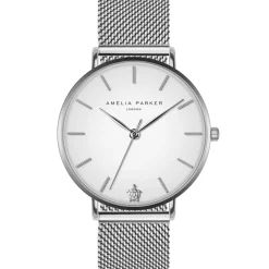 Amelia Parker Montres|Montre Femme en Acier Pure argentée