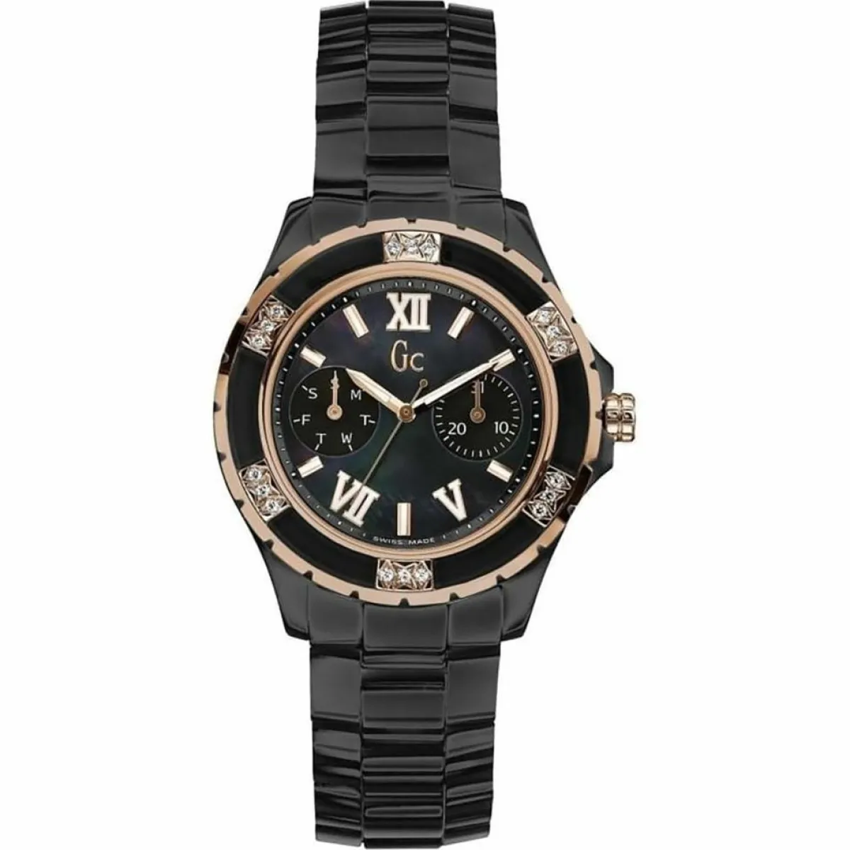 Guess Collection Montres|Montre Femme en Céramique noire