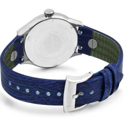 Baldinini Montres|Montre Femme en Cuir & cristaux Swarovski Adria bleue