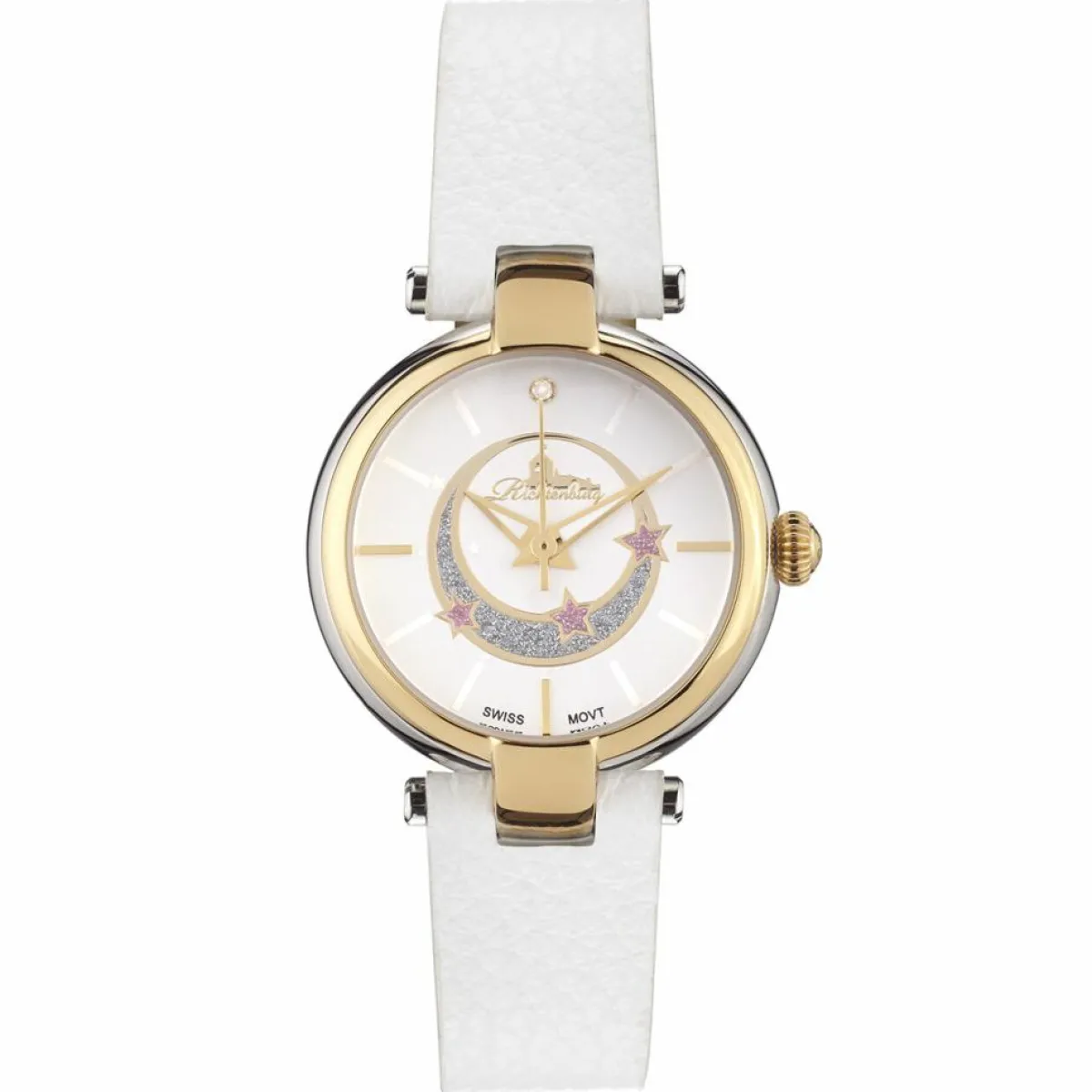 Richtenburg Montres|Montre Femme en Cuir Vivana blanc/argenté