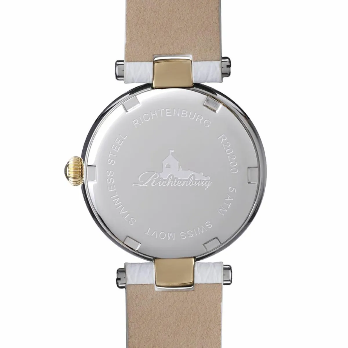 Richtenburg Montres|Montre Femme en Cuir Vivana blanc/argenté