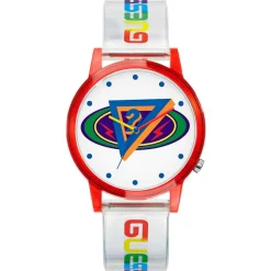 Guess Montres|Montre Femme en Silicone X J Balvin transparente/multicolore