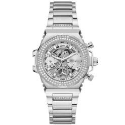 Guess Montres|Montre Femme Fusion en Acier argentée