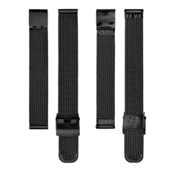 Amelia Parker Montres|Montre Femme Gold Shore en Acier noire