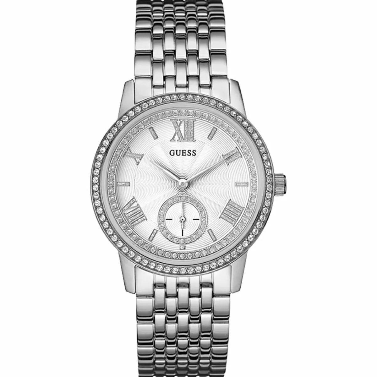 Guess Montres|Montre Femme Gramercy en Acier argentée