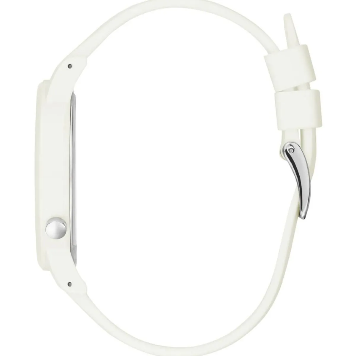 Guess Montres|Montre Femme Hollywood en Silicone blanche