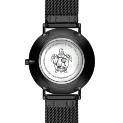 Amelia Parker Montres|Montre Femme Jet Black en Acier noire