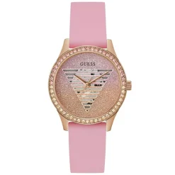 Guess Montres|Montre Femme Lady Idol en Silicone rose