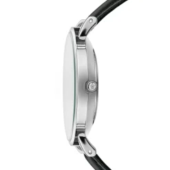 Amelia Parker Montres|Montre Femme Maya Bay en Cuir noire