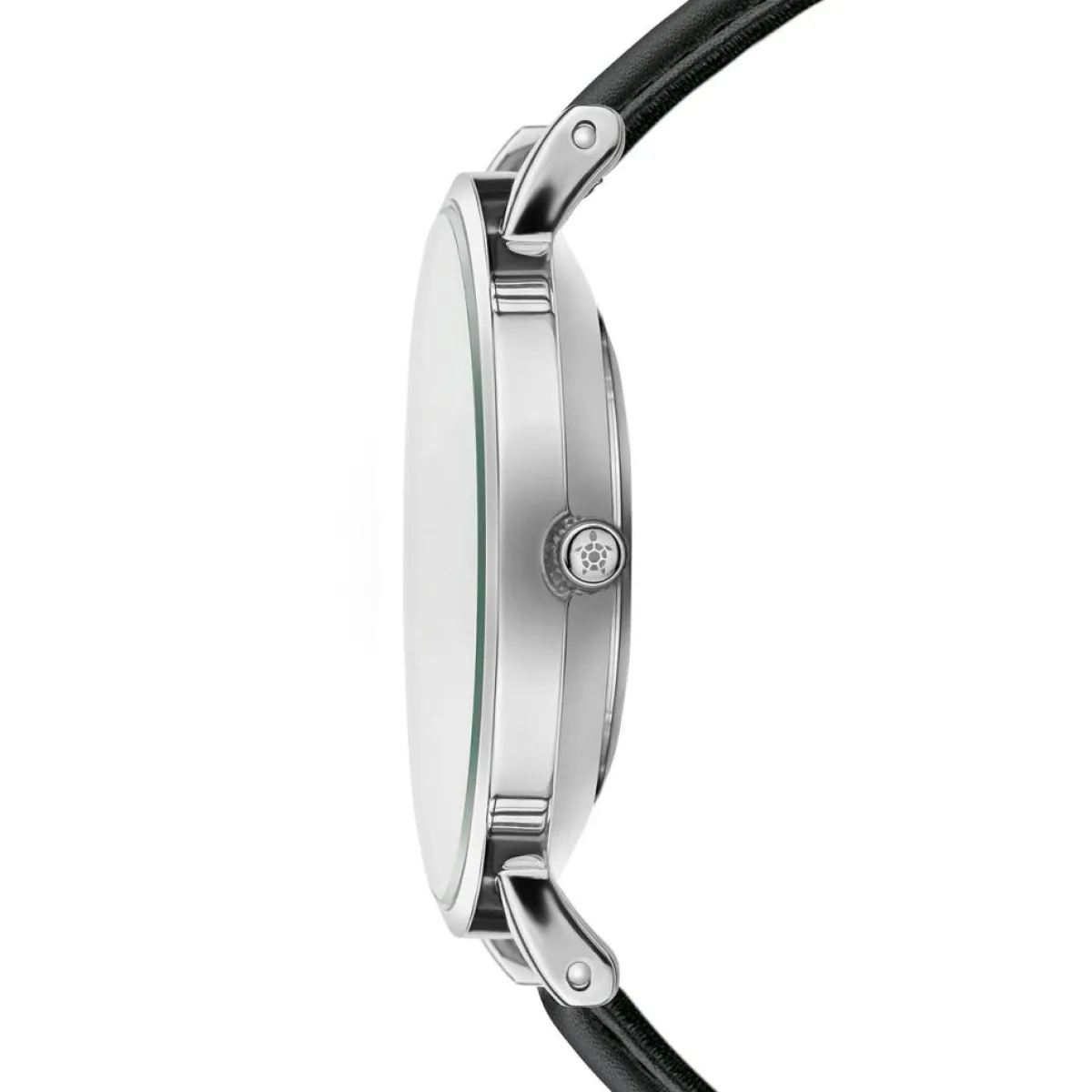 Amelia Parker Montres|Montre Femme Maya Bay en Cuir noire