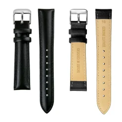 Amelia Parker Montres|Montre Femme Maya Bay en Cuir noire