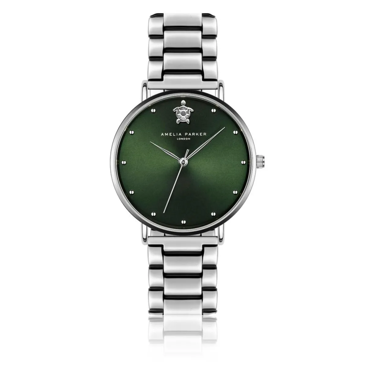 Amelia Parker Montres|Montre Femme Maya Bay en Acier argentée