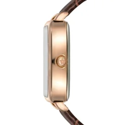 Amelia Parker Montres|Montre Femme Night Plaza en Cuir marron