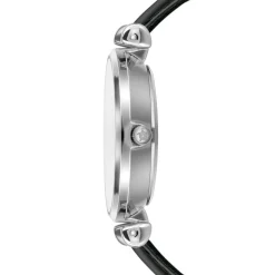Amelia Parker Montres|Montre Femme Night Shore en Cuir noire