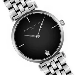 Amelia Parker Montres|Montre Femme Night Shore en Acier argentée