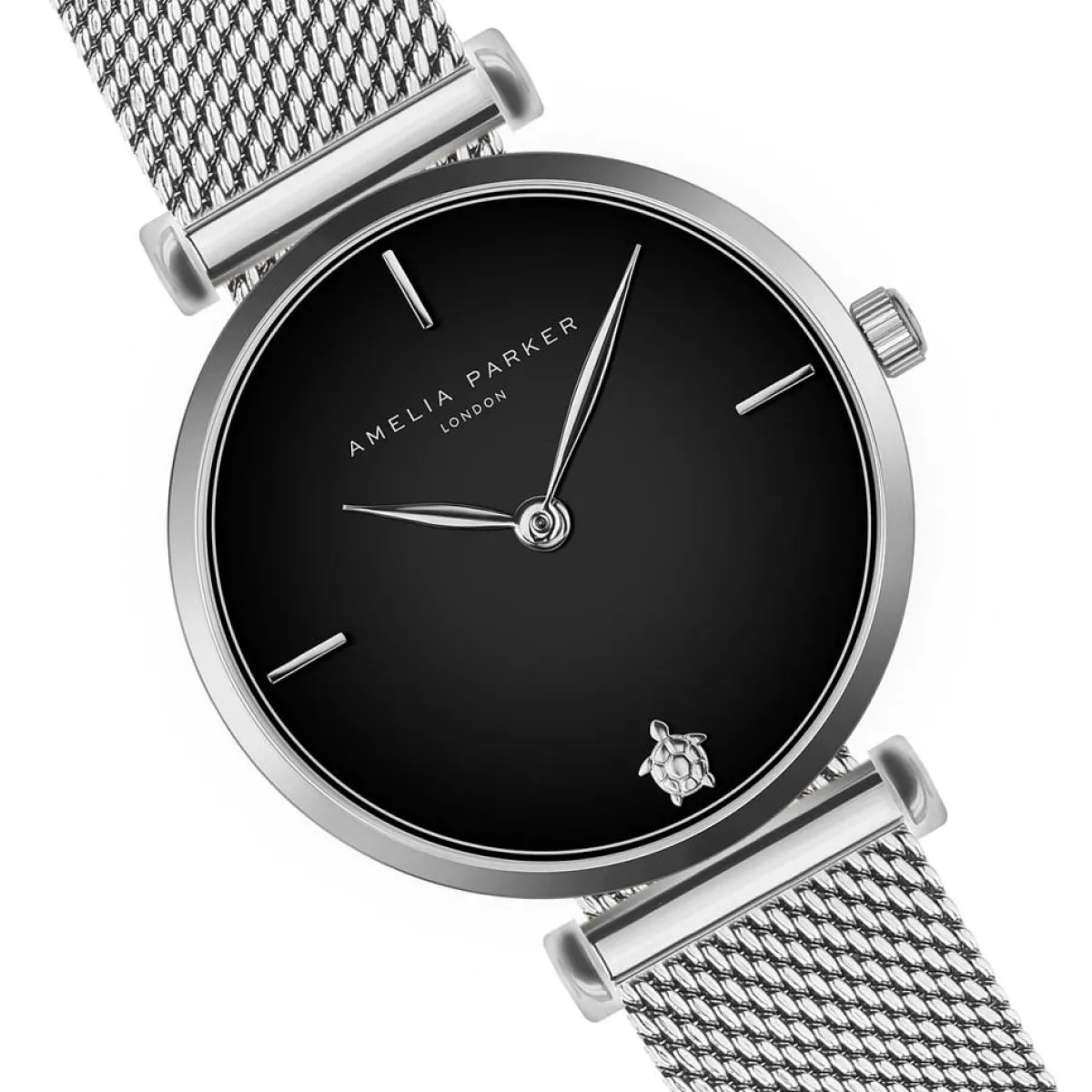 Amelia Parker Montres|Montre Femme Night Shore en Acier argentée
