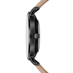 Amelia Parker Montres|Montre Femme Petite Noir en Acier rose doré