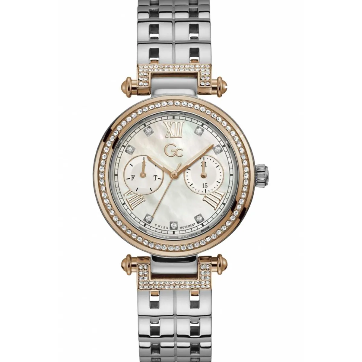 Guess Collection Montres|Montre Femme Prime Chic en Acier argentée