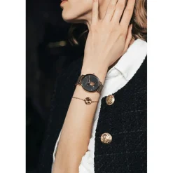 Amelia Parker Montres|Montre Femme Sea Turtle en Acier rose doré