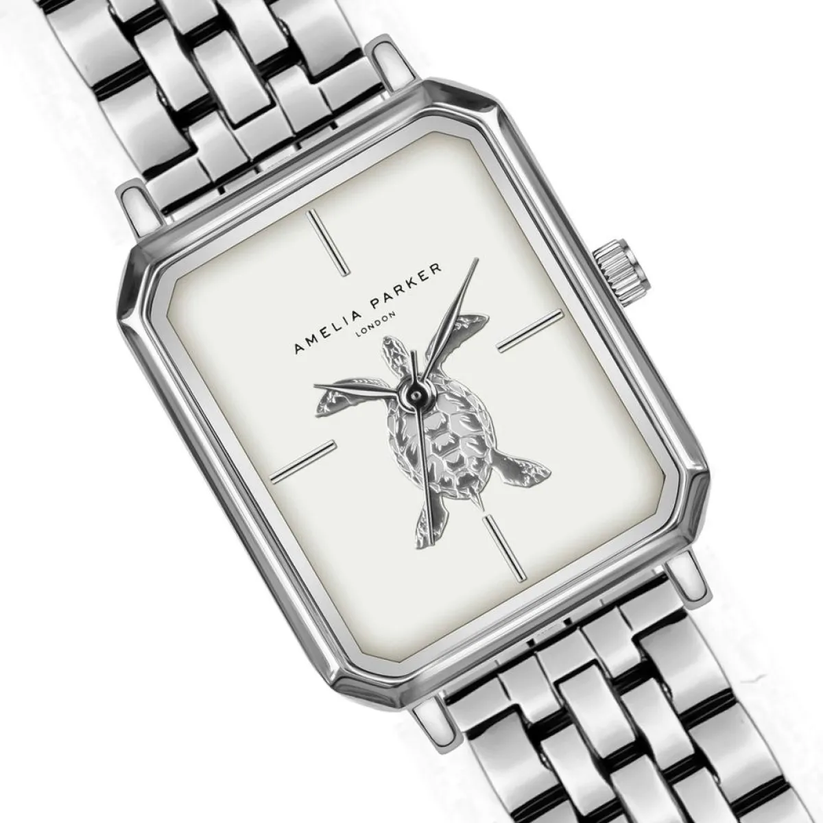 Amelia Parker Montres|Montre Femme Serendipity Sea en Acier argentée