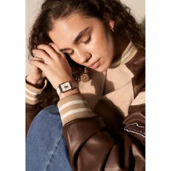 Amelia Parker Montres|Montre Femme Serenity en Cuir blanche