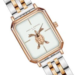 Amelia Parker Montres|Montre Femme Serenity en Acier rose doré/argenté