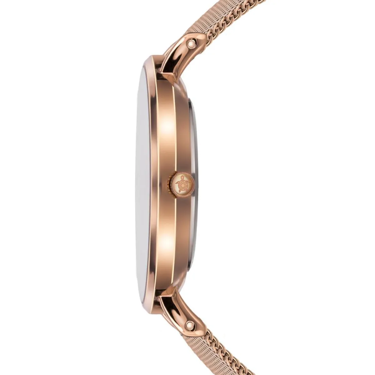 Amelia Parker Montres|Montre Femme Vacation en Acier rose doré
