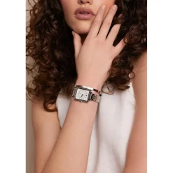 Amelia Parker Montres|Montre Femme White Desert en Acier argentée