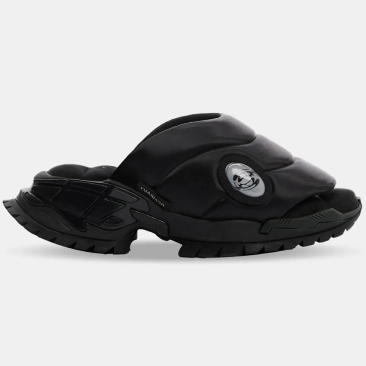 Rombaut Sandales Plates|Mules Drone S noires