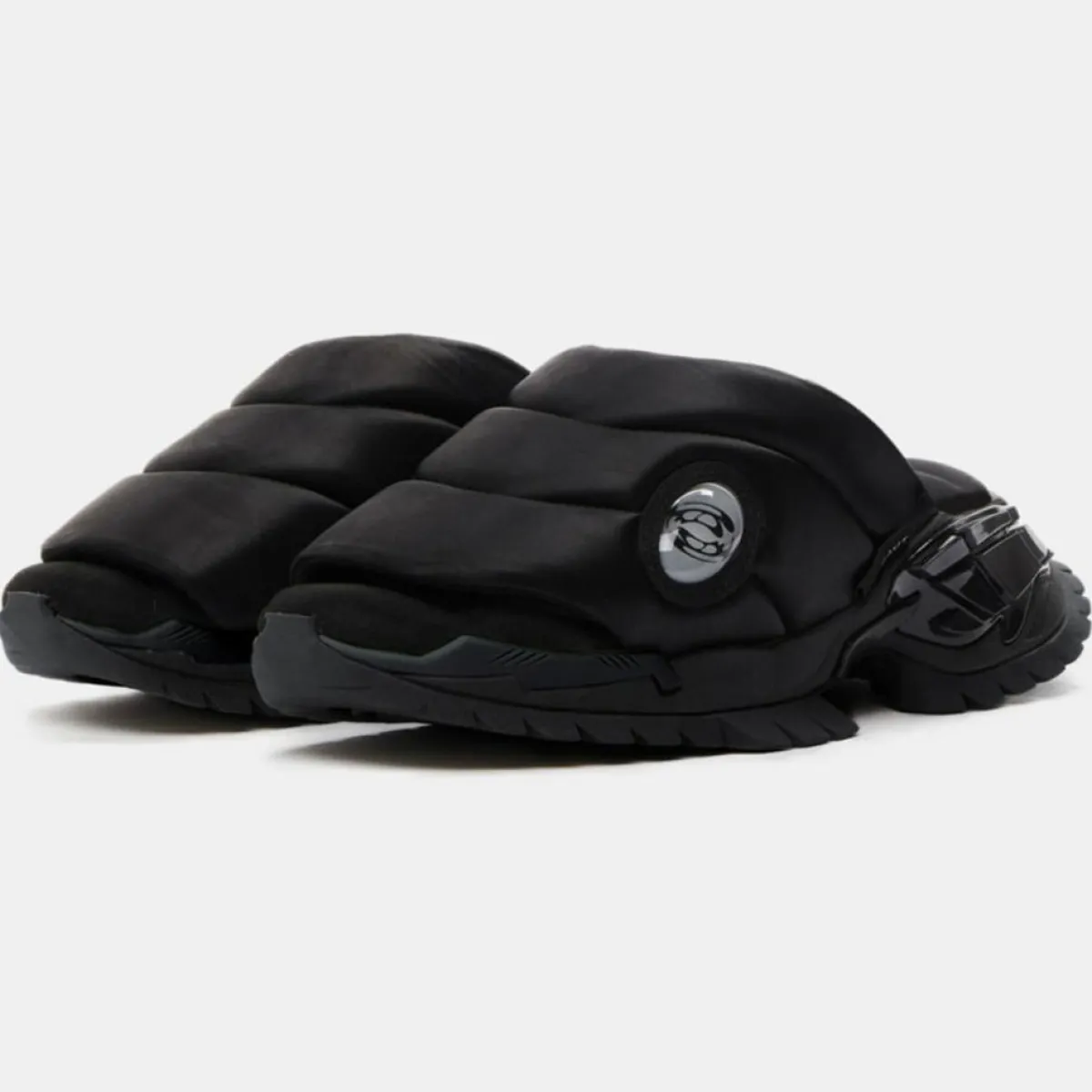 Rombaut Sandales Plates|Mules Drone S noires