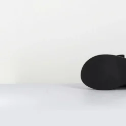 Malloni Sandales À Talons|Mules en Cuir Rombo noires